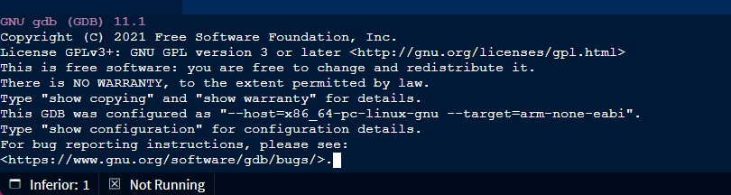 Emmbedded Debugging with GDBFrontend